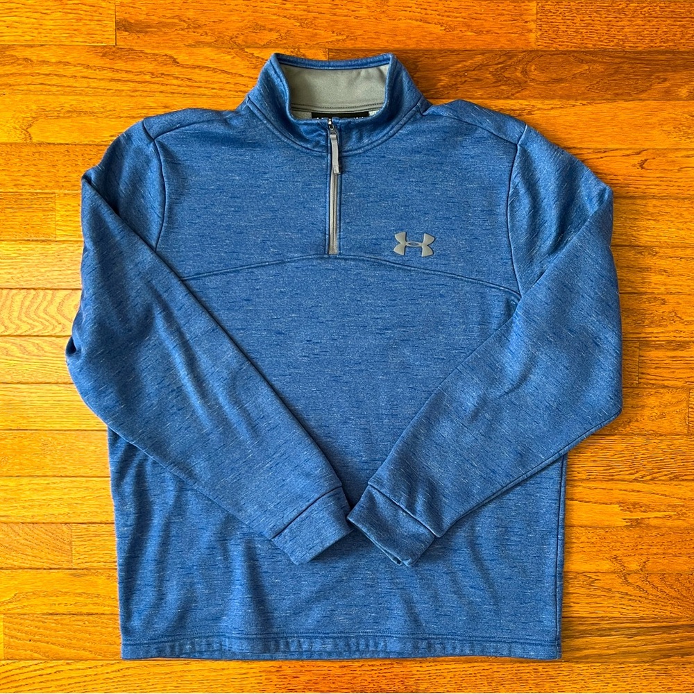 Men’s Under Armour 1/4 Zip Cold Gear Pullover Size Large
